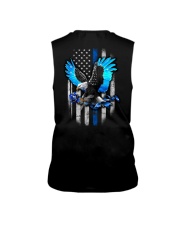 Blue Eagle And Rose 2 Sides Sleeveless Tee tile