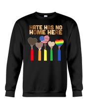 Black- Hate Has No Home Here Crewneck Sweatshirt tile