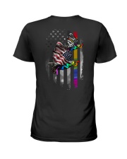 Lgbt - Birds Of A Feather 2 Sides Ladies T-Shirt tile