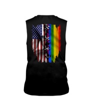 LGBT American Flag Pride 2 Sides Sleeveless Tee tile