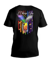 LGBT - I Choose You 2 Sides V-Neck T-Shirt tile