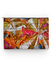 Orange TwonFro Graffiti Essentials Pouch Accessory Pouch - Large front