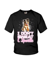 Australian Shepherd Sparkle 120318 Youth T-Shirt thumbnail