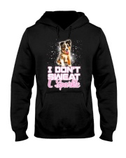 Australian Shepherd Sparkle 120318 Hooded Sweatshirt thumbnail