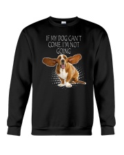 Basset Hound Not Going 120318 Crewneck Sweatshirt thumbnail