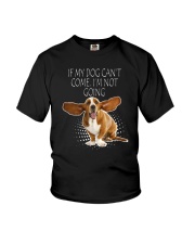 Basset Hound Not Going 120318 Youth T-Shirt thumbnail