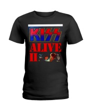 KISS ALIVE II ALBUM COVER Ladies T-Shirt thumbnail
