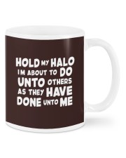 HOLD MY HALO Mugs tile