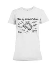 Atlas of a Geologist's Brain Premium Fit Ladies Tee tile