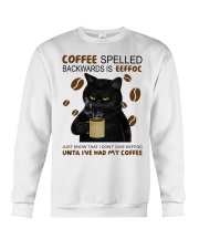 Coffee spelled Crewneck Sweatshirt tile