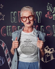 Speak you mine Ladies T-Shirt lifestyle-holiday-crewneck-front-3