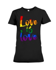 Love Is Love Premium Fit Ladies Tee tile