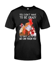 You don't have to be crazy Premium Fit Mens Tee tile
