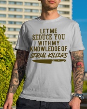 LET ME SEDUCE Classic T-Shirt lifestyle-mens-crewneck-front-8