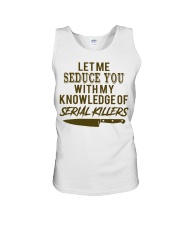 LET ME SEDUCE Unisex Tank tile
