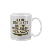 LET ME SEDUCE Mug tile