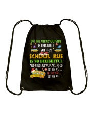 Let us go Drawstring Bag tile