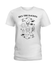 Hex the racists Ladies T-Shirt tile