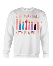Stop Asian hate Crewneck Sweatshirt tile