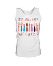 Stop Asian hate Unisex Tank tile