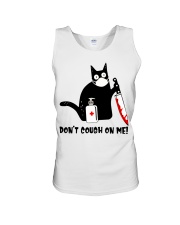 don't cough on me Unisex Tank tile