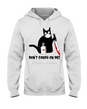 don't cough on me Hooded Sweatshirt tile