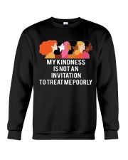 My kindness is not an invitation Crewneck Sweatshirt tile