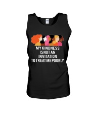 My kindness is not an invitation Unisex Tank tile