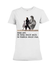 Rosa sat Premium Fit Ladies Tee tile