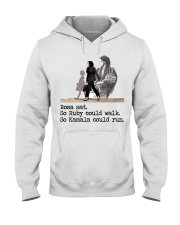 Rosa sat Hooded Sweatshirt tile