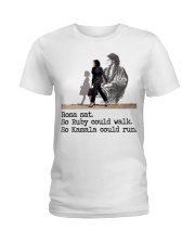 Rosa sat Ladies T-Shirt tile