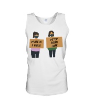 Stop Asian hate Unisex Tank tile