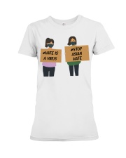 Stop Asian hate Premium Fit Ladies Tee tile