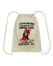 I never dreamed Drawstring Bag tile