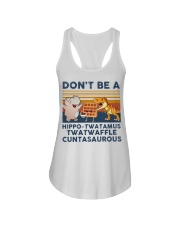 don't be a Ladies Flowy Tank tile