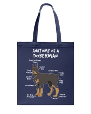 Anatomy of a Doberman Tote Bag tile