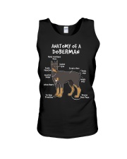 Anatomy of a Doberman Unisex Tank tile