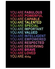 You are 11x17 Poster front