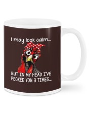 I may look calm Mugs tile