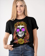 Hippie Skull Classic T-Shirt apparel-classic-tshirt-lifestyle-front-100