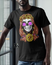 Hippie Skull Classic T-Shirt apparel-classic-tshirt-lifestyle-front-39