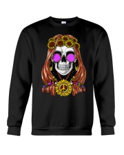 Hippie Skull Crewneck Sweatshirt tile