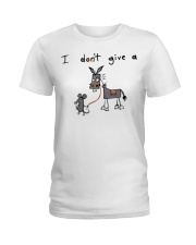 I don't give a Ladies T-Shirt tile