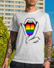 LGBT Classic T-Shirt lifestyle-mens-crewneck-front-8