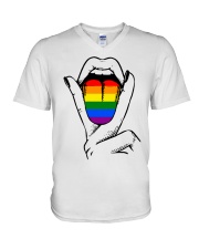 LGBT V-Neck T-Shirt tile