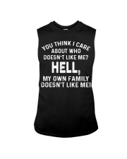 You think i care Sleeveless Tee tile