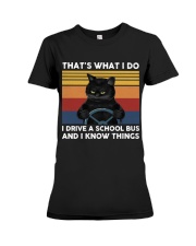 That's what i do Premium Fit Ladies Tee tile