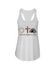 A lot can happen in 3 days Ladies Flowy Tank tile
