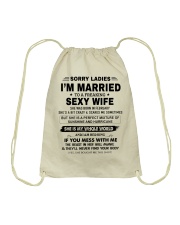 Gift for Husband - February Drawstring Bag tile