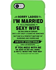 Gift for Husband - February Phone Case tile